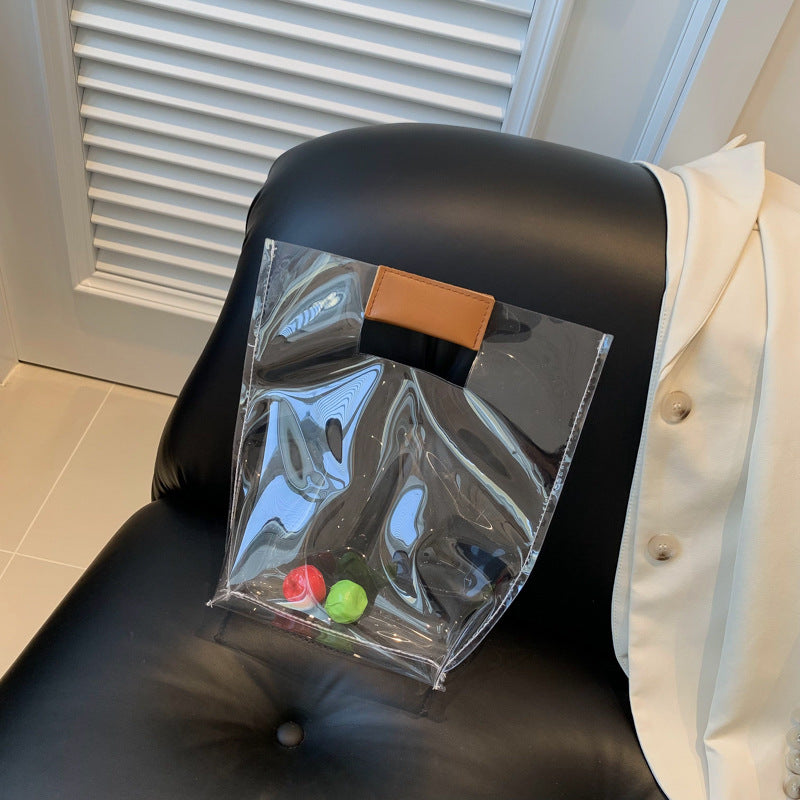 Wholesale PU Jelly Transparent Packet