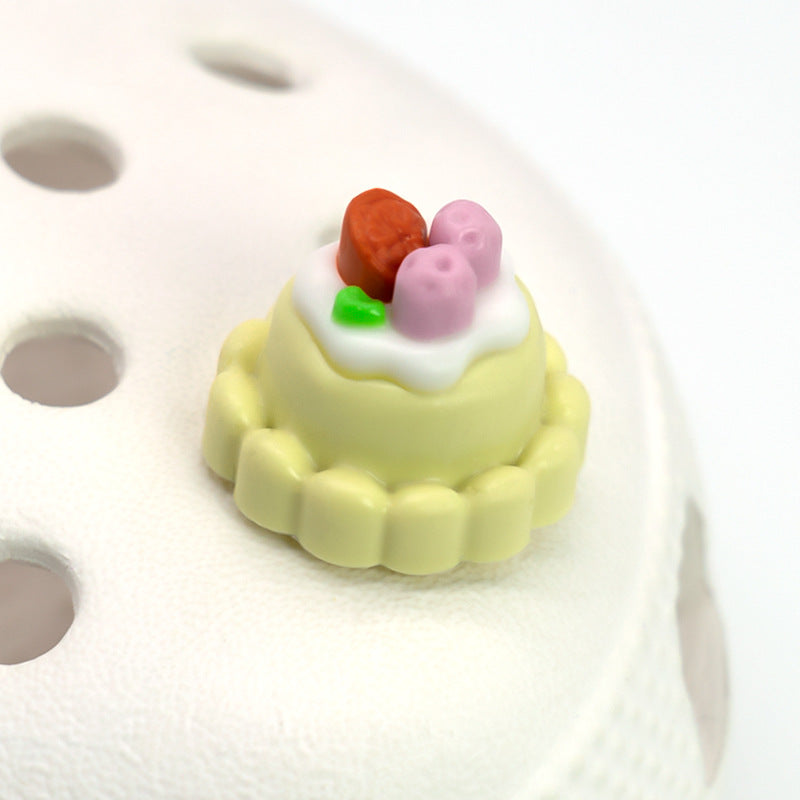 Wholesale 5pcs Cartoon 3D Garden Crocs Decorative Accessories