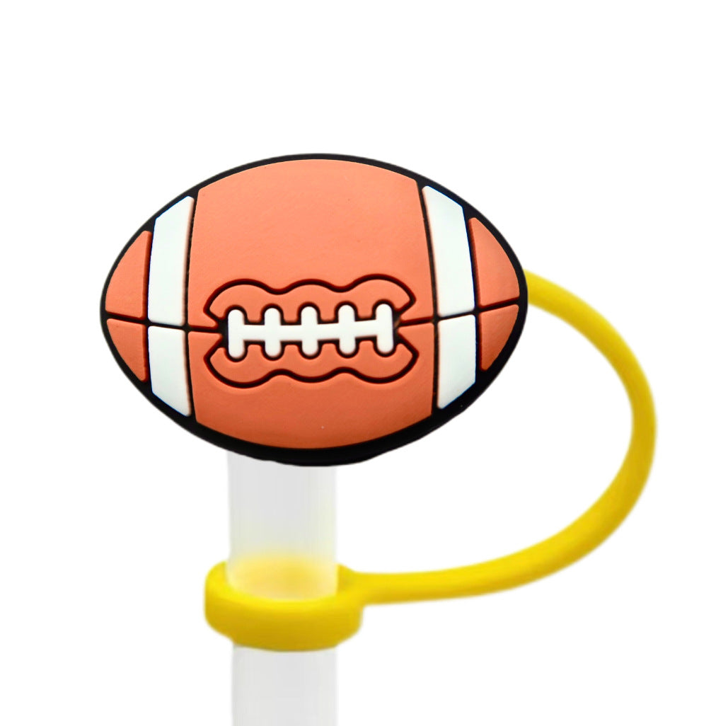 Wholesale 10pcs  straw cap silicone straw cover Straw Tube Cap