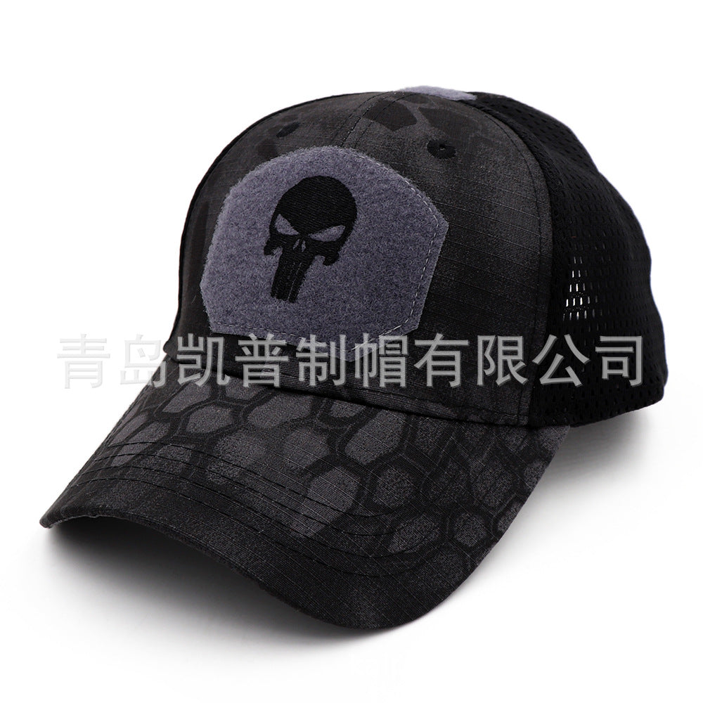 Wholesale Mountaineering Sun Visor Mesh Hat Velcro Baseball Cap