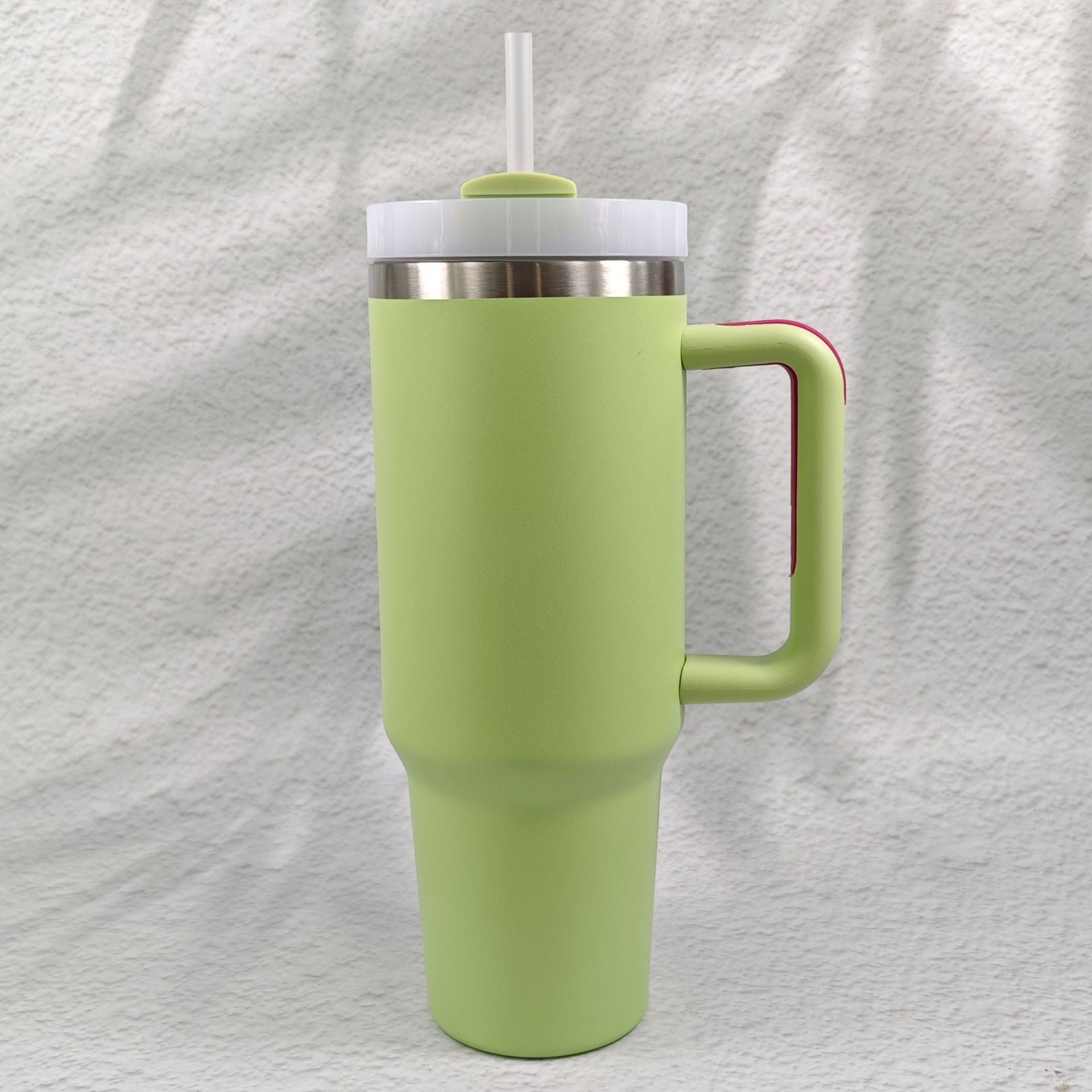 Wholesale 40oz Car Cup Large Capacity 304 Stainless Steel Convenient Handle Ice Cooler Insulated Cup