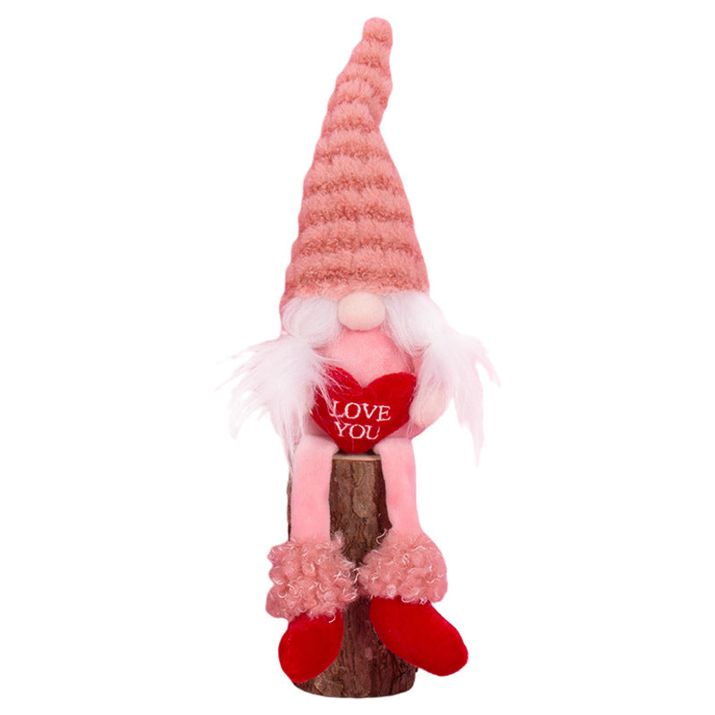 Wholesale Valentine's Day Fabric Figurine Ornaments