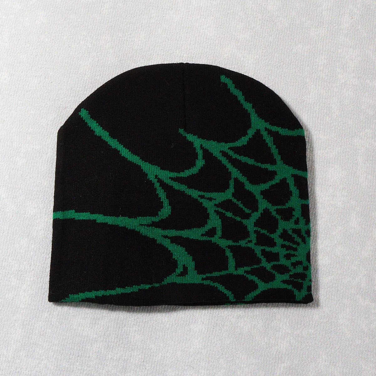 Wholesale Y2K Jacquard Knitted Hats, Spider Web Wool Hats