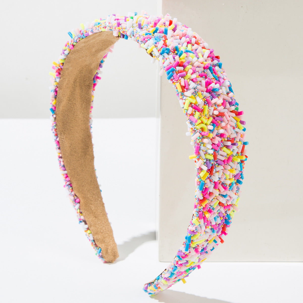 Wholesale Wide-brimmed headband colorful dopamine hair accessories