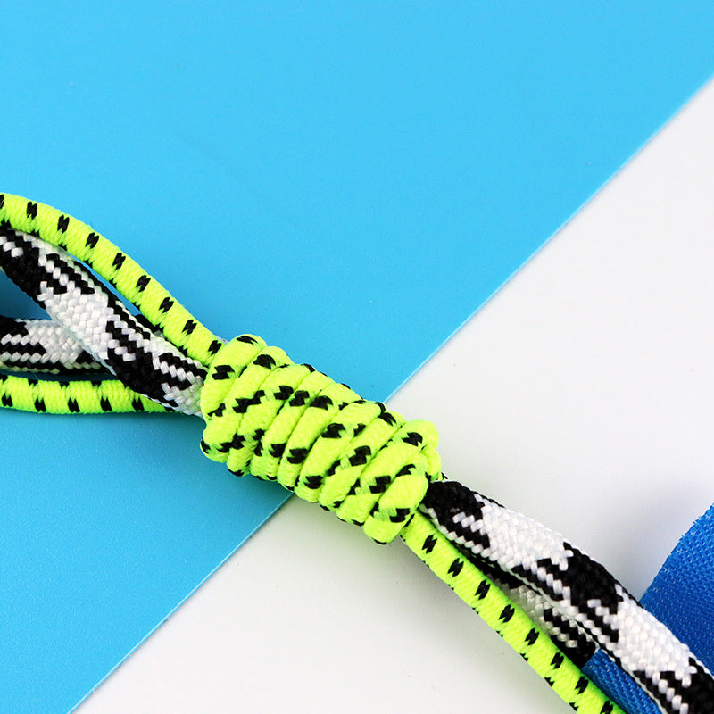 Wholesale 10PCS Fluorescent Green Nylon Lanyard Keychains
