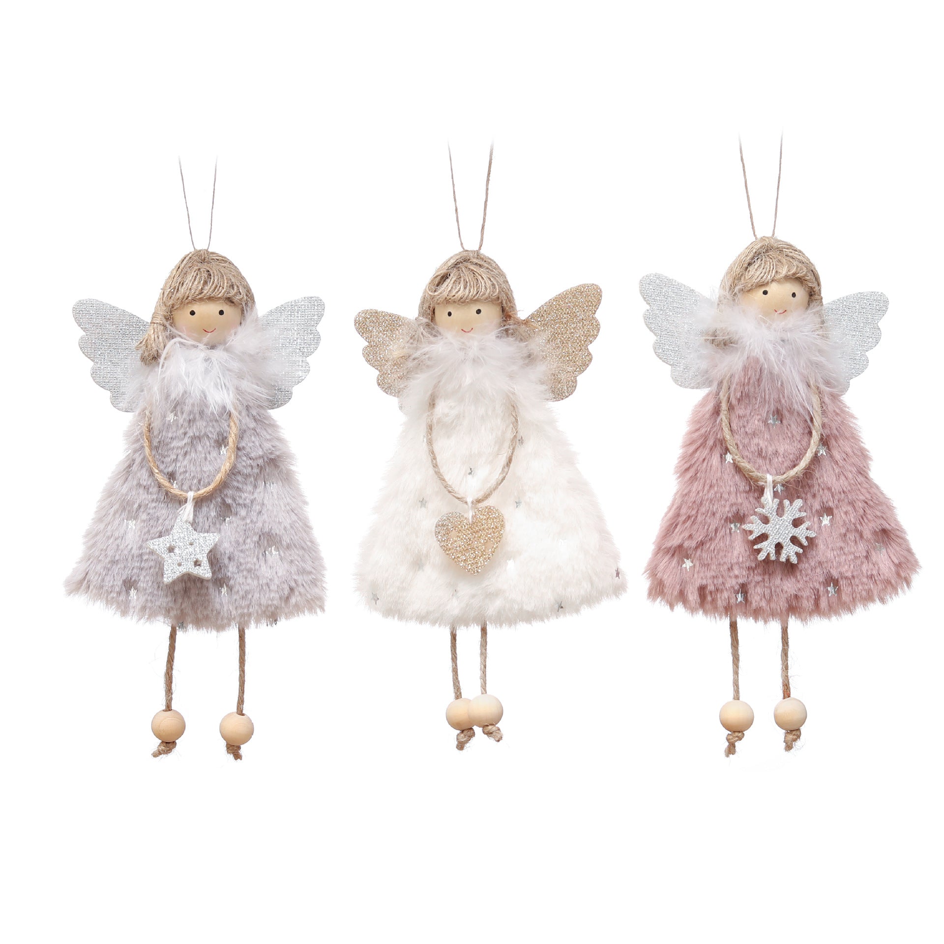 Wholesale Fabric Pendants Angel Girl Pendants