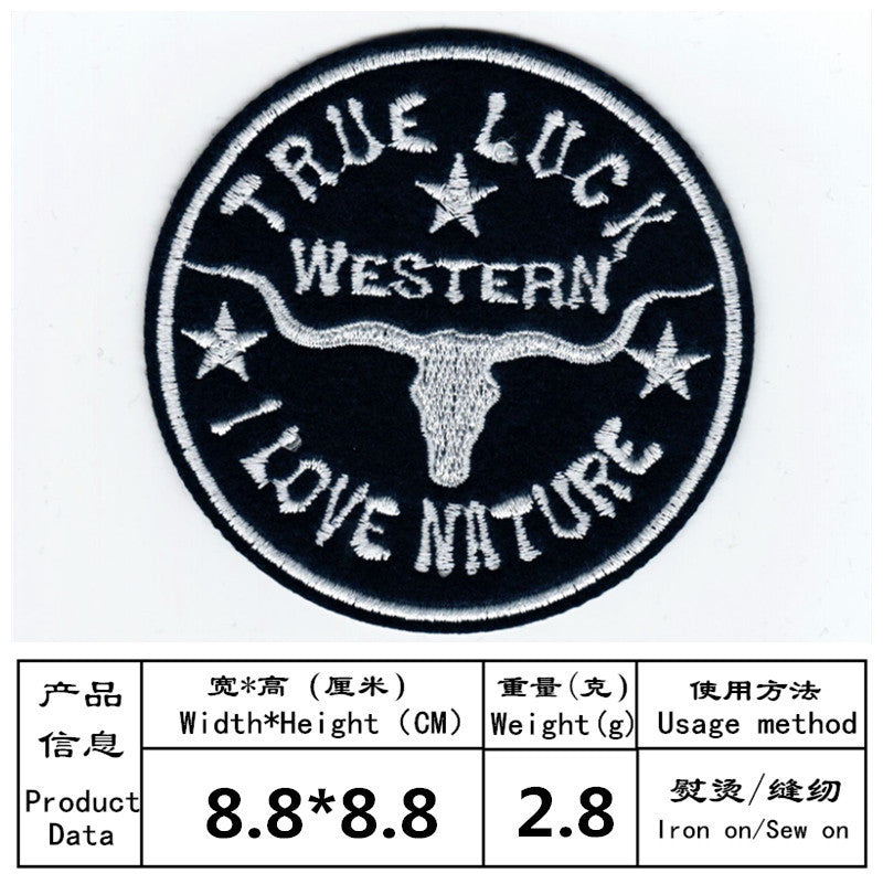 Wholesale Independence Day flag with diverse letters DIY Patches