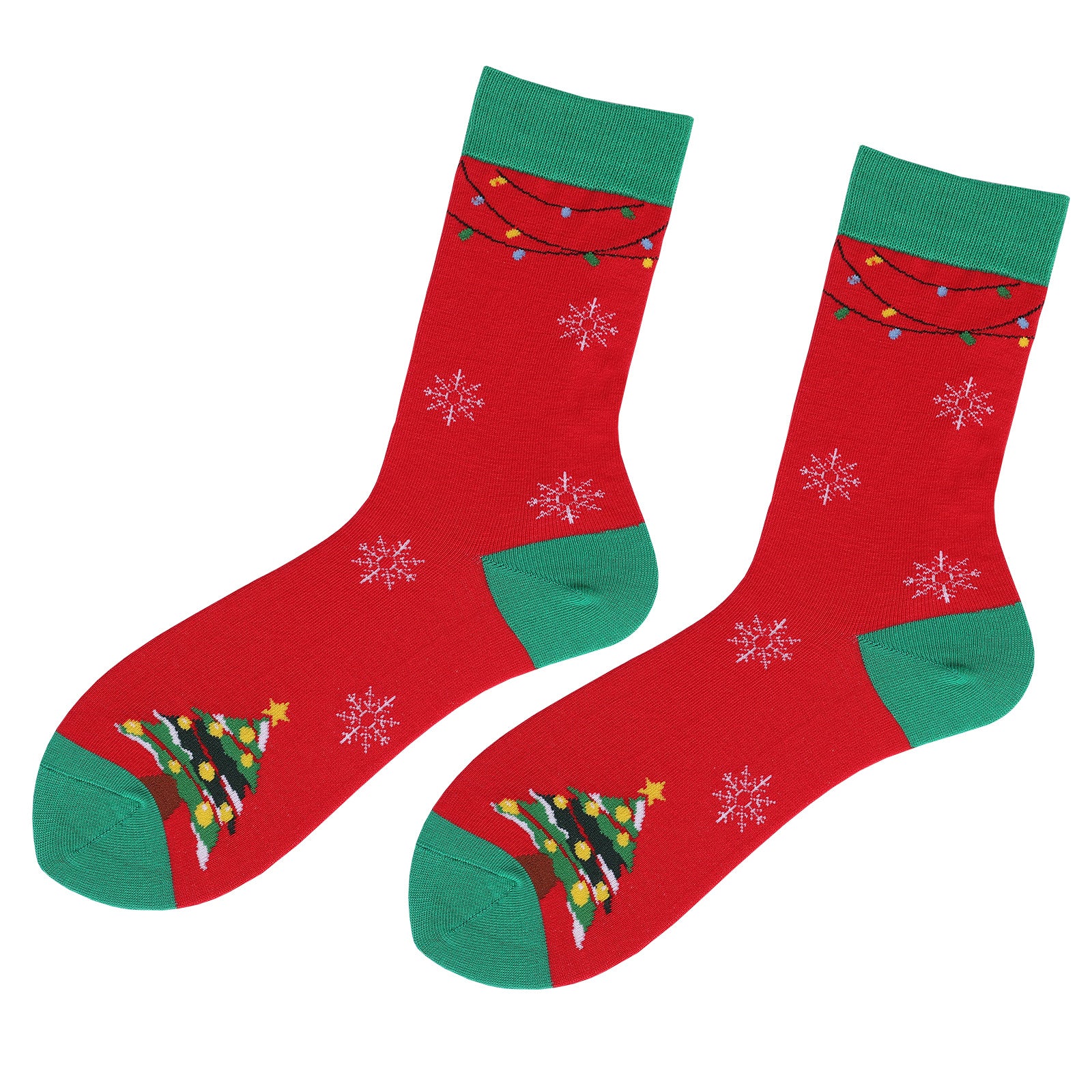 Wholesale Christmas Autumn and Winter Plus Size Middle Tube Cotton Socks