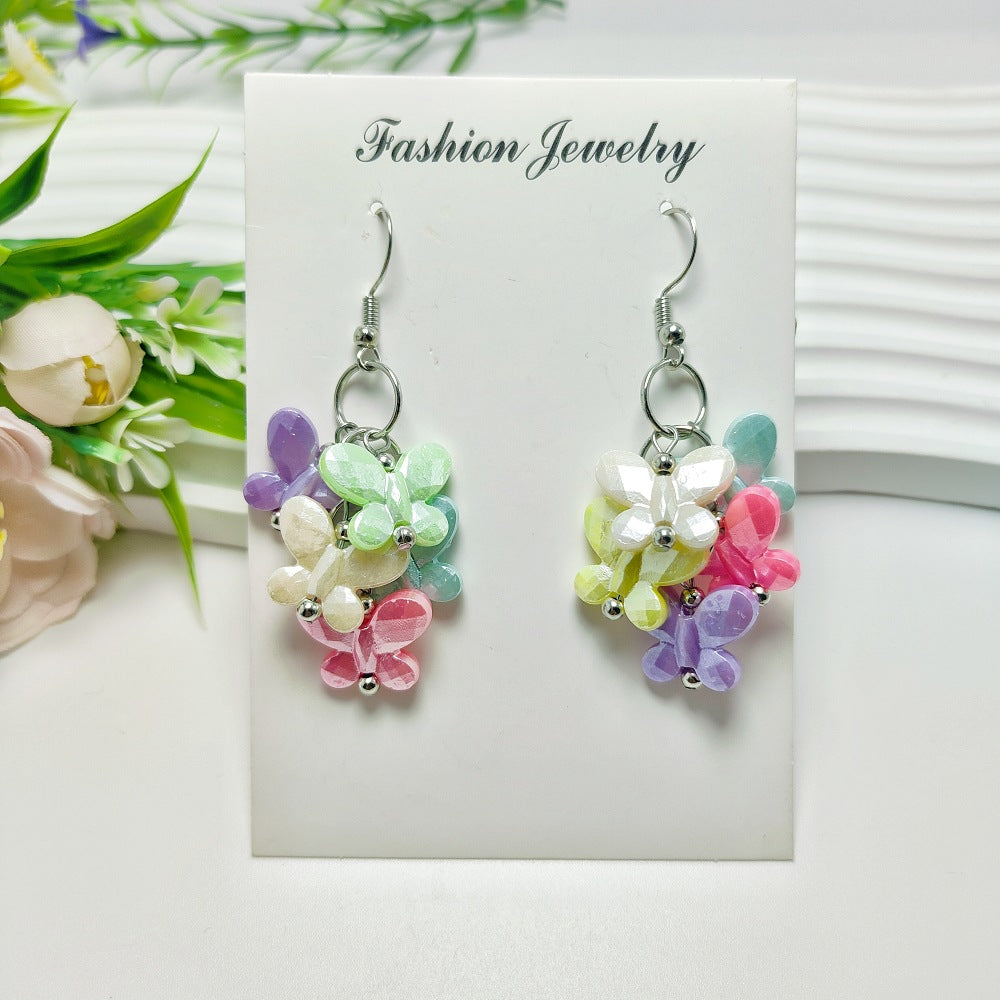 Wholesale Popular Ocean-style Bohemian Earrings, Holiday Pastoral Style, Retro Handmade Earrings