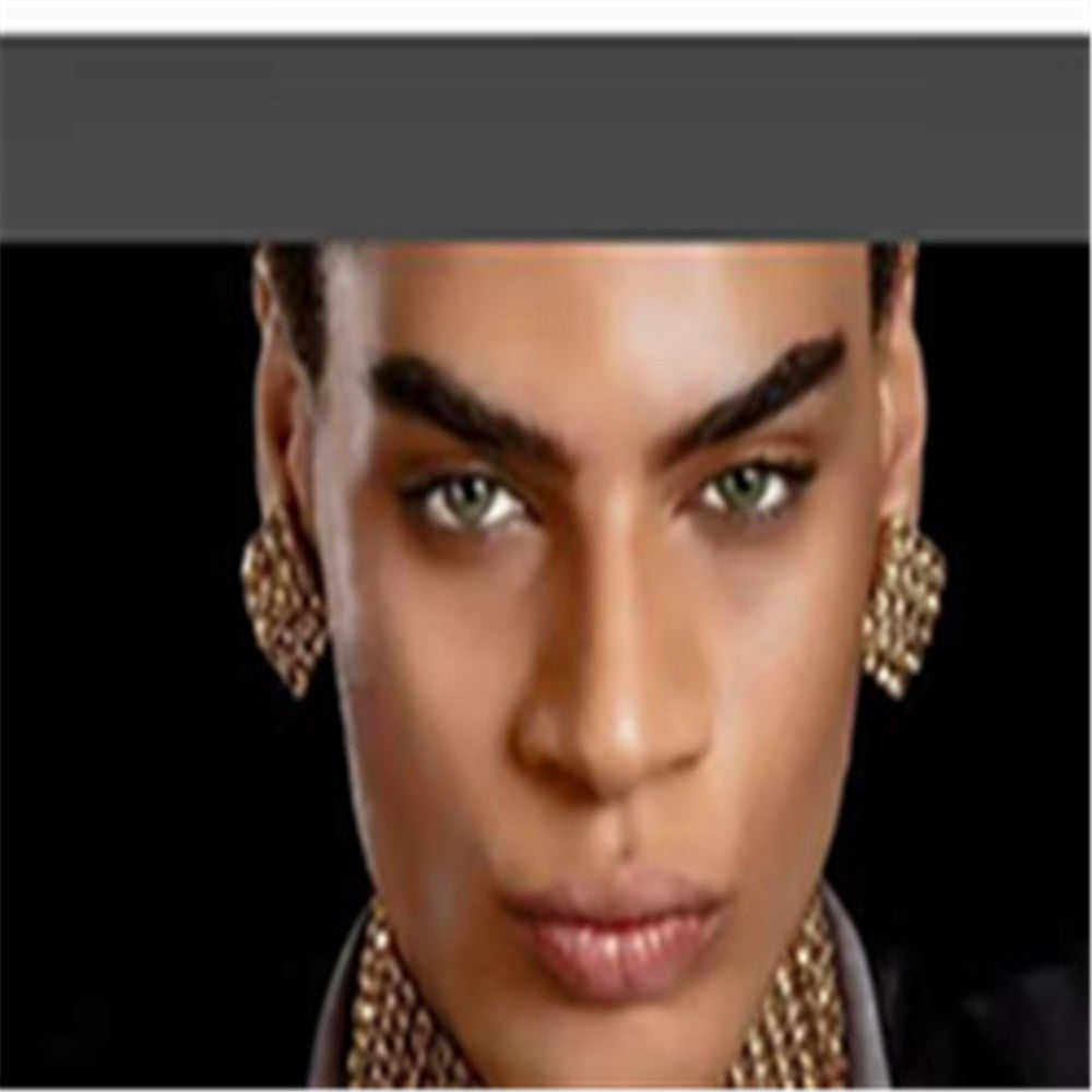 Wholesale Diamond studded geometric square Ear Studs