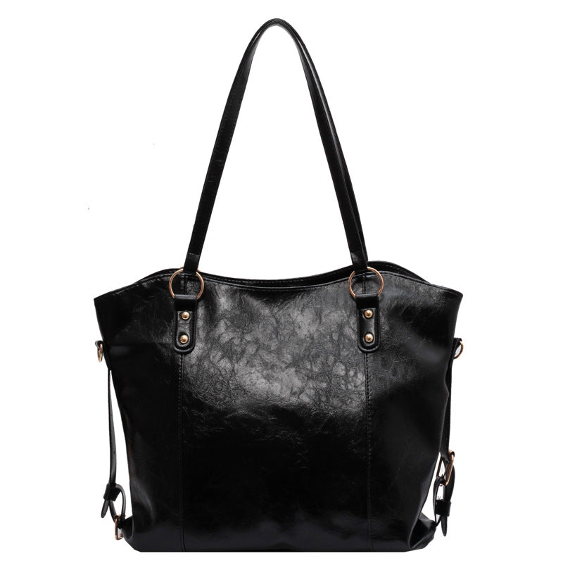 Wholesale Retro Commuter Work Large Capacity Polyester Shoulder Bag