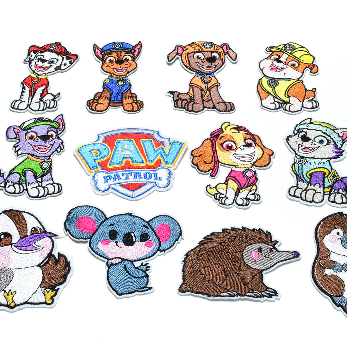 Wholesale cartoon cute dog embroidery DIY patches