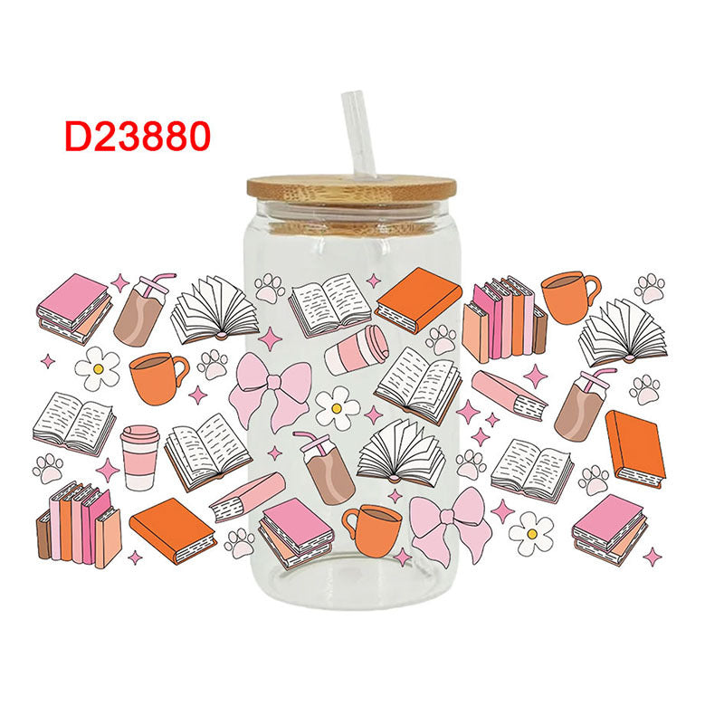 Wholesale UV Transfer Paste Glass Crystal Label Crystal Paste 16OZ UV DTF WRAPS