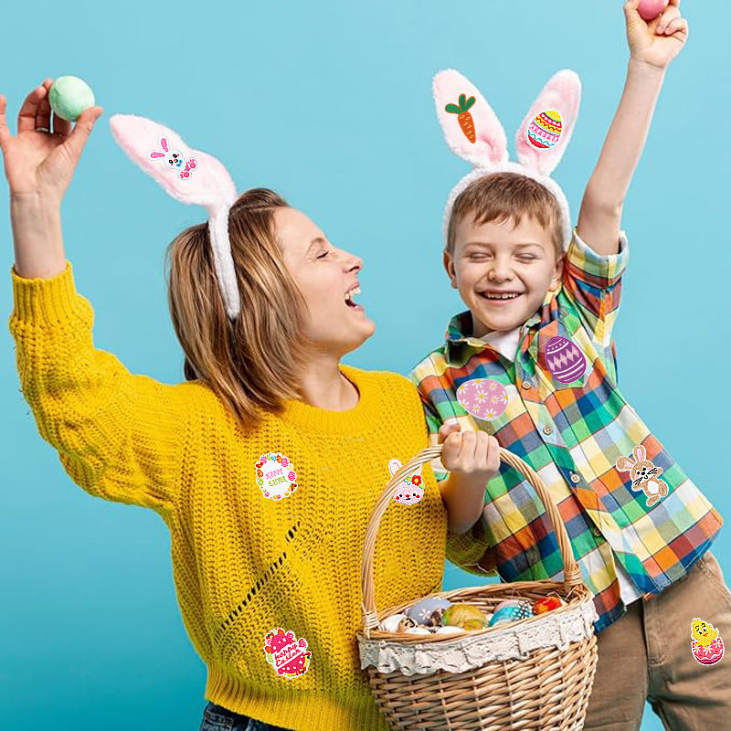 Wholesale Easter Rabbit Easter Egg Carrot Embroidery DIY Patches