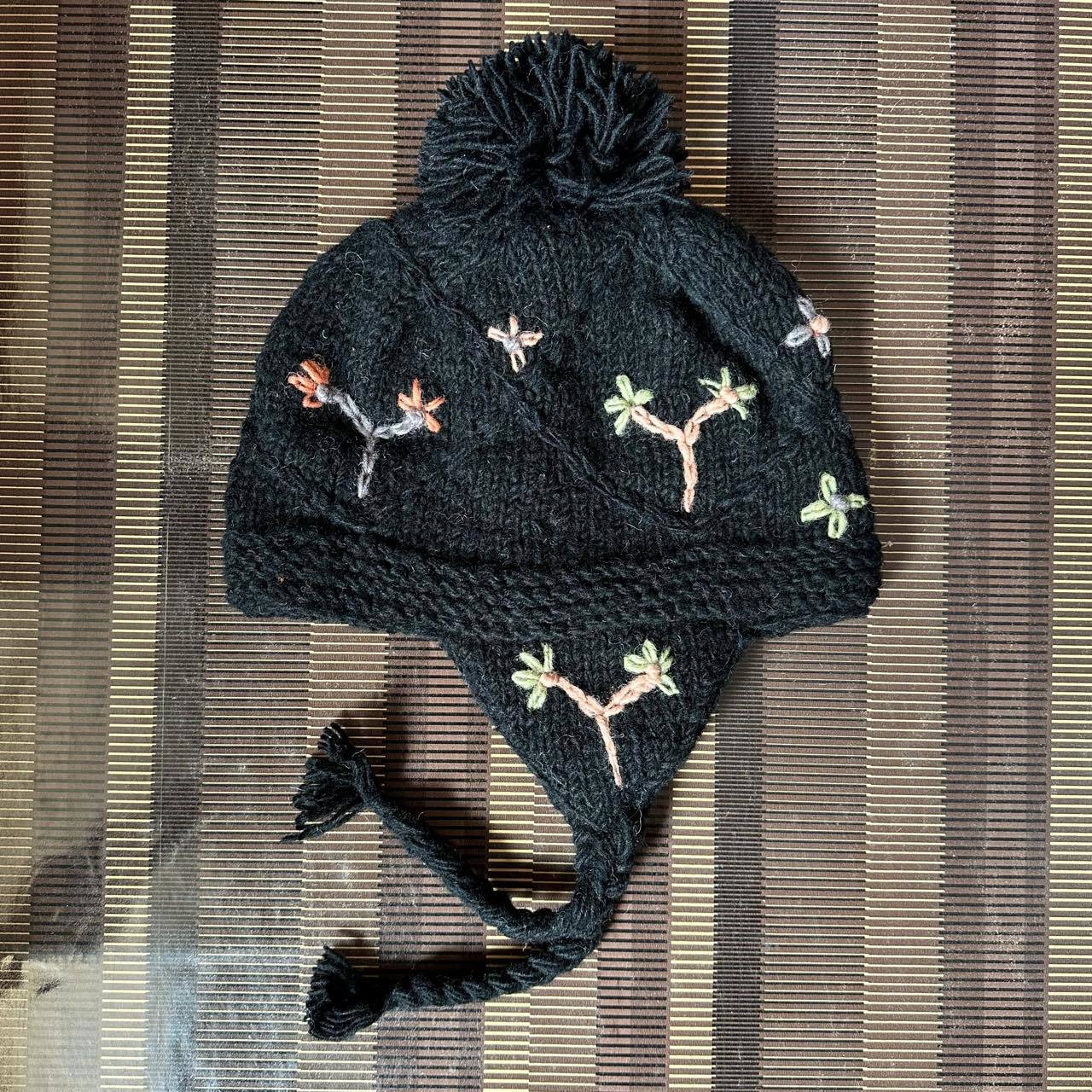 Wholesale Wool Warm Rainbow Plus Velvet Thick Earmuffs Beanie