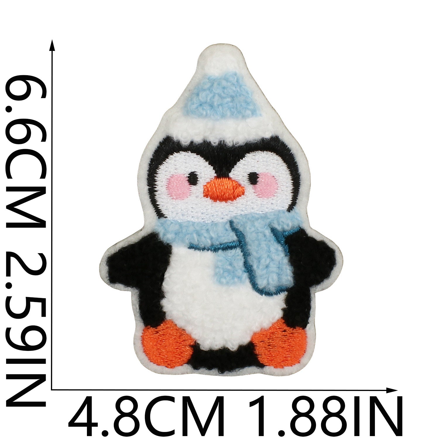 Wholesale Cute Penguin Embroidered Patch