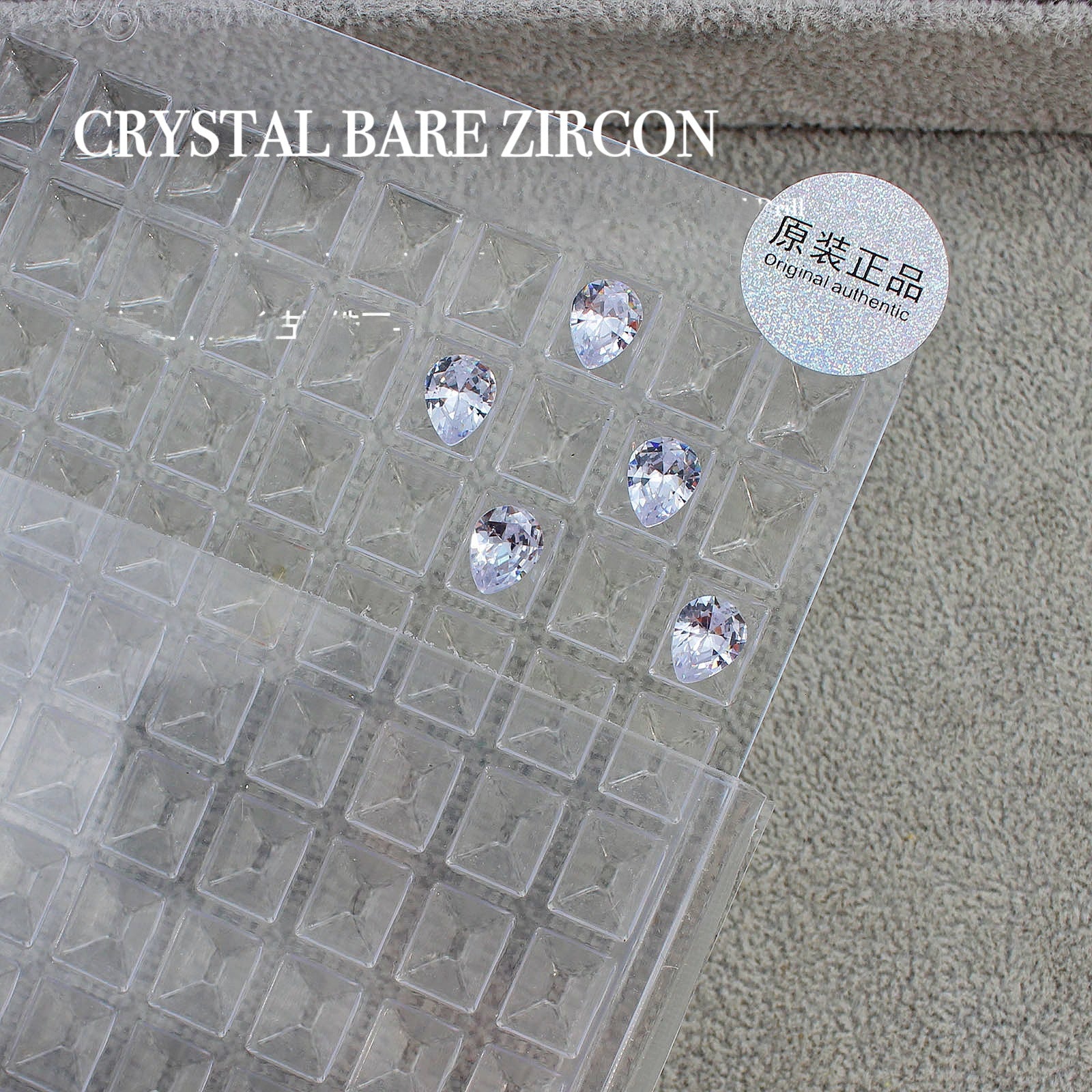 Wholesale 50pcs Flashing Mini Nude Zircon Pointed Bottom Diamond Shaped Rock Sugar Pigeon Egg Water Drop Nail Art Horse Eye Nail Art Jewelry