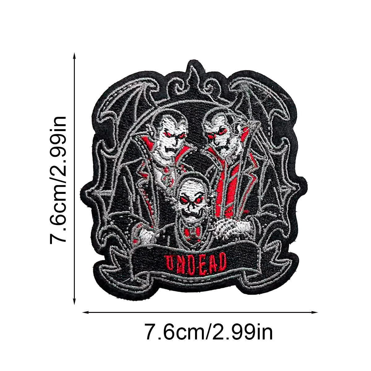 Wholesale Dark Gothic Embroidery Patch