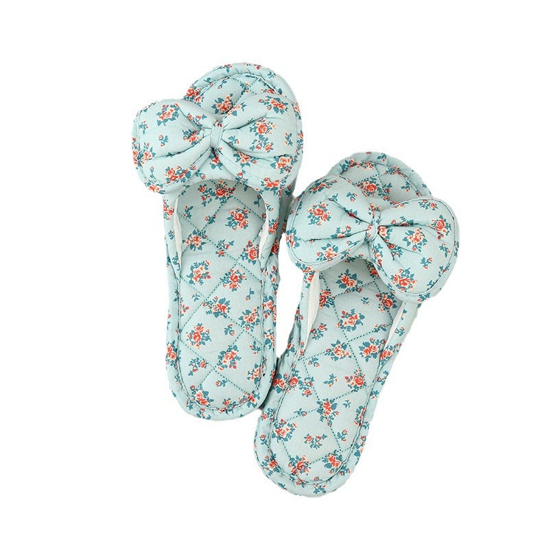 Wholesale ins soft sole women's non-slip indoor cotton slippers