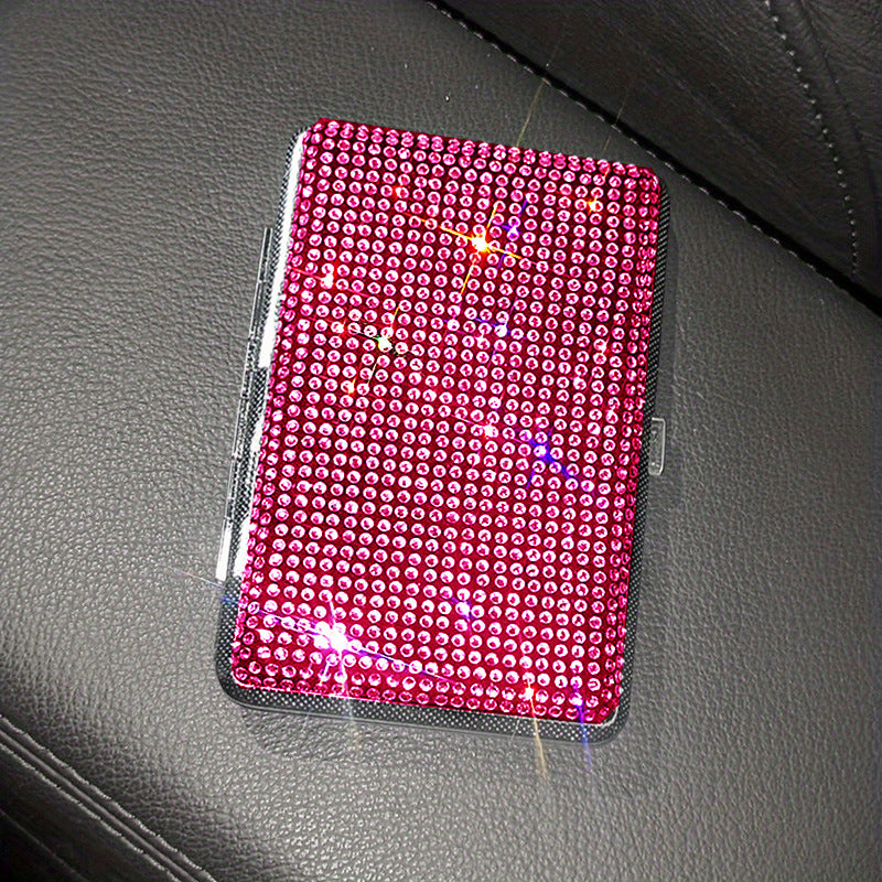 Wholesale Women's Diamond Studded Slim Cigarette Boxes