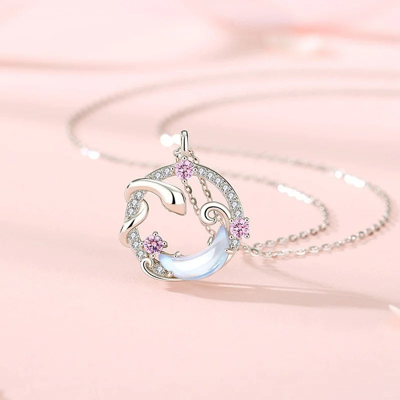 Wholesale Gold brushed waist tube octagonal titanium steel necklace