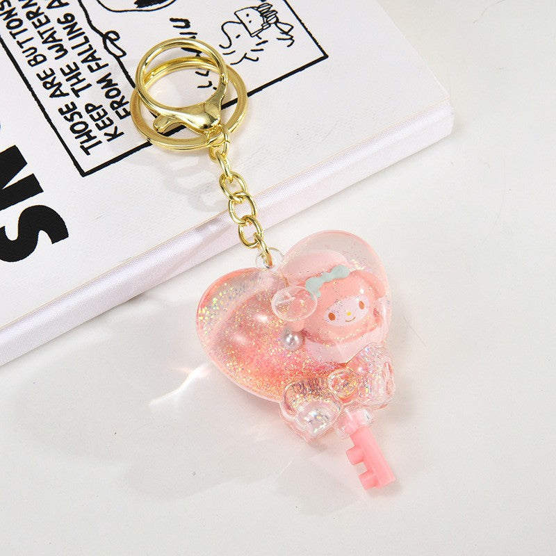 Wholesale Acrylic   Sand Keychain