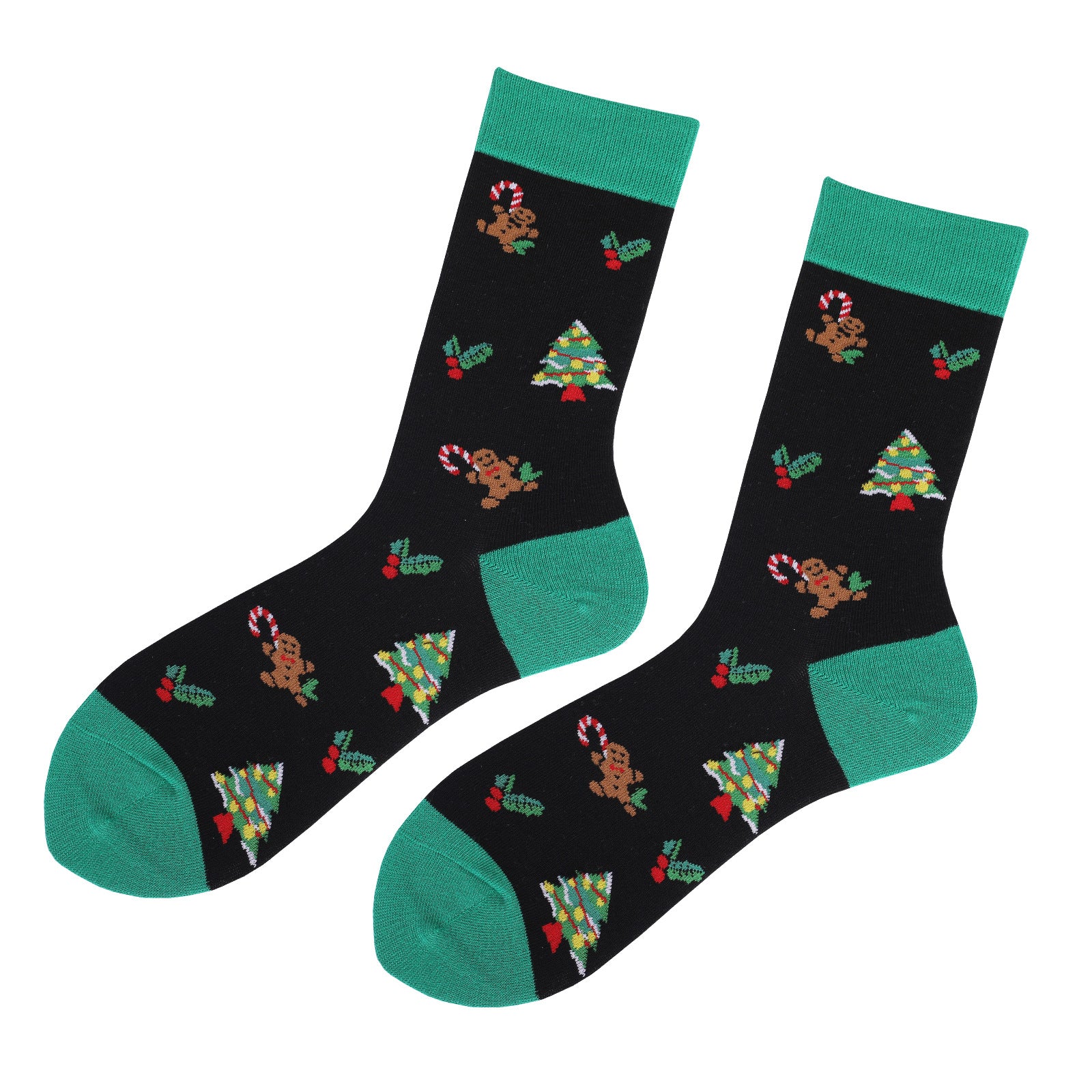 Wholesale Christmas Autumn and Winter Plus Size Middle Tube Cotton Socks