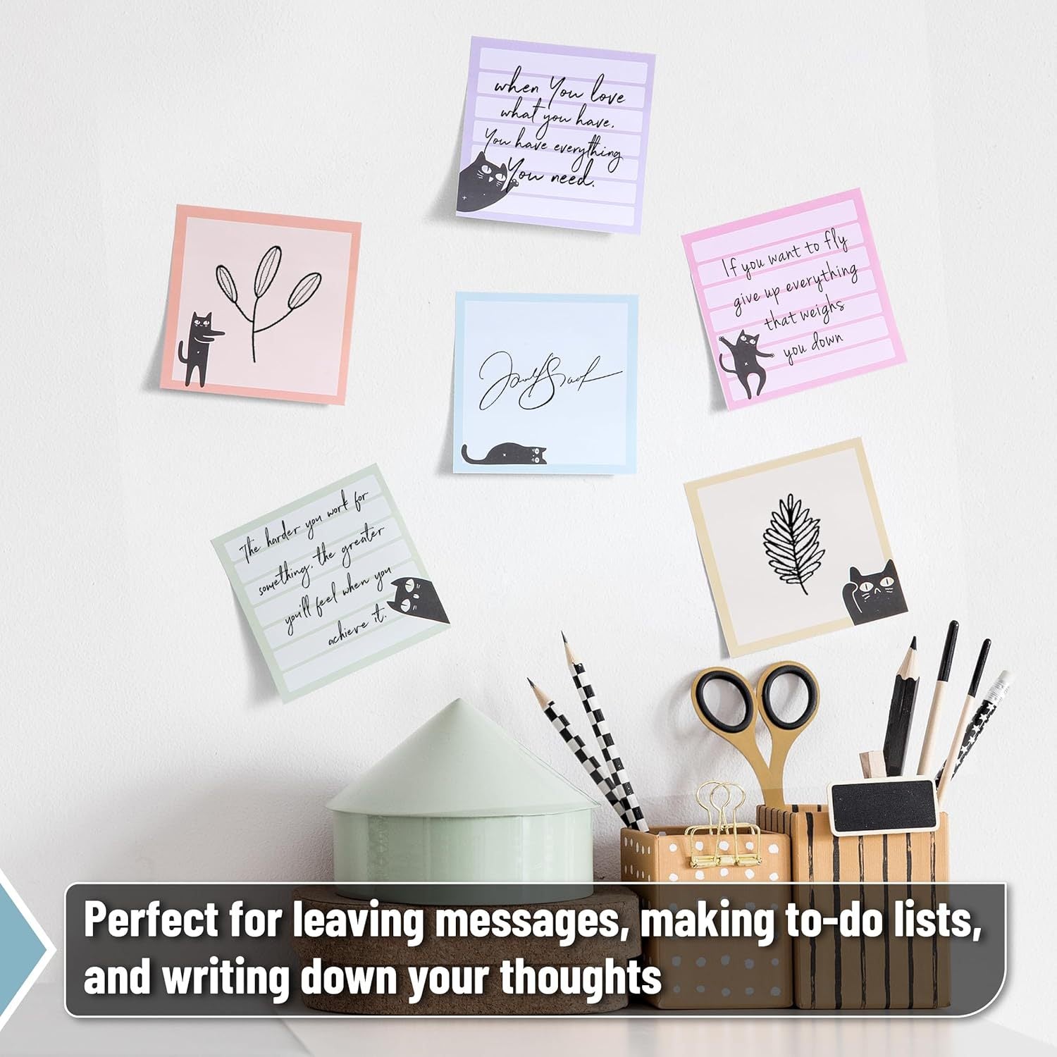 Wholesale Cartoon Cat  Removable High-adhesive Sticky Notes