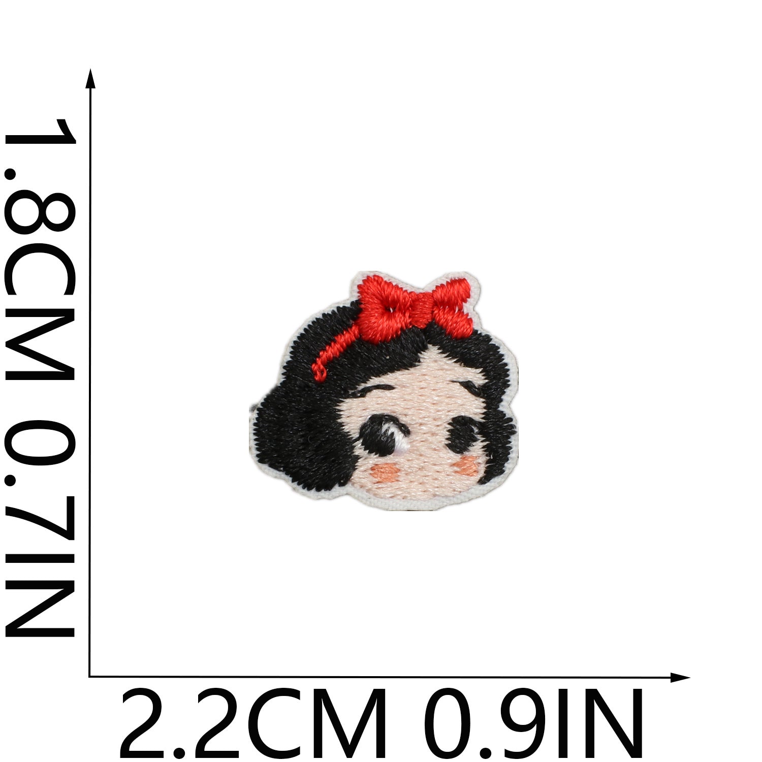 Wholesale Drink Cup Cow And Rice Ball Embroidered Iron On Patch Card Set For Clothing DIY Chic Accessory
