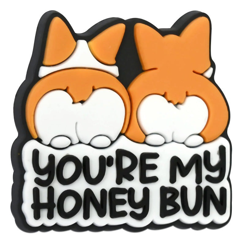 Wholesale Random 100pcs/pack  Cute pet dog beaded bracelet Focal Beads