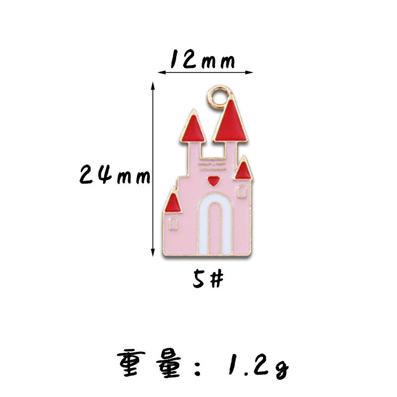 Wholesale 10pcs Nostalgic Envelope Violin Diy Alloy Oil Drop Pendant