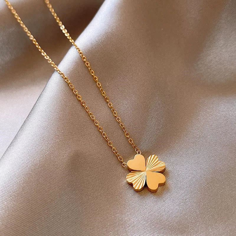 Wholesale Titanium Steel Women's Woolen Chain Autumn and Winter All-match Accessories