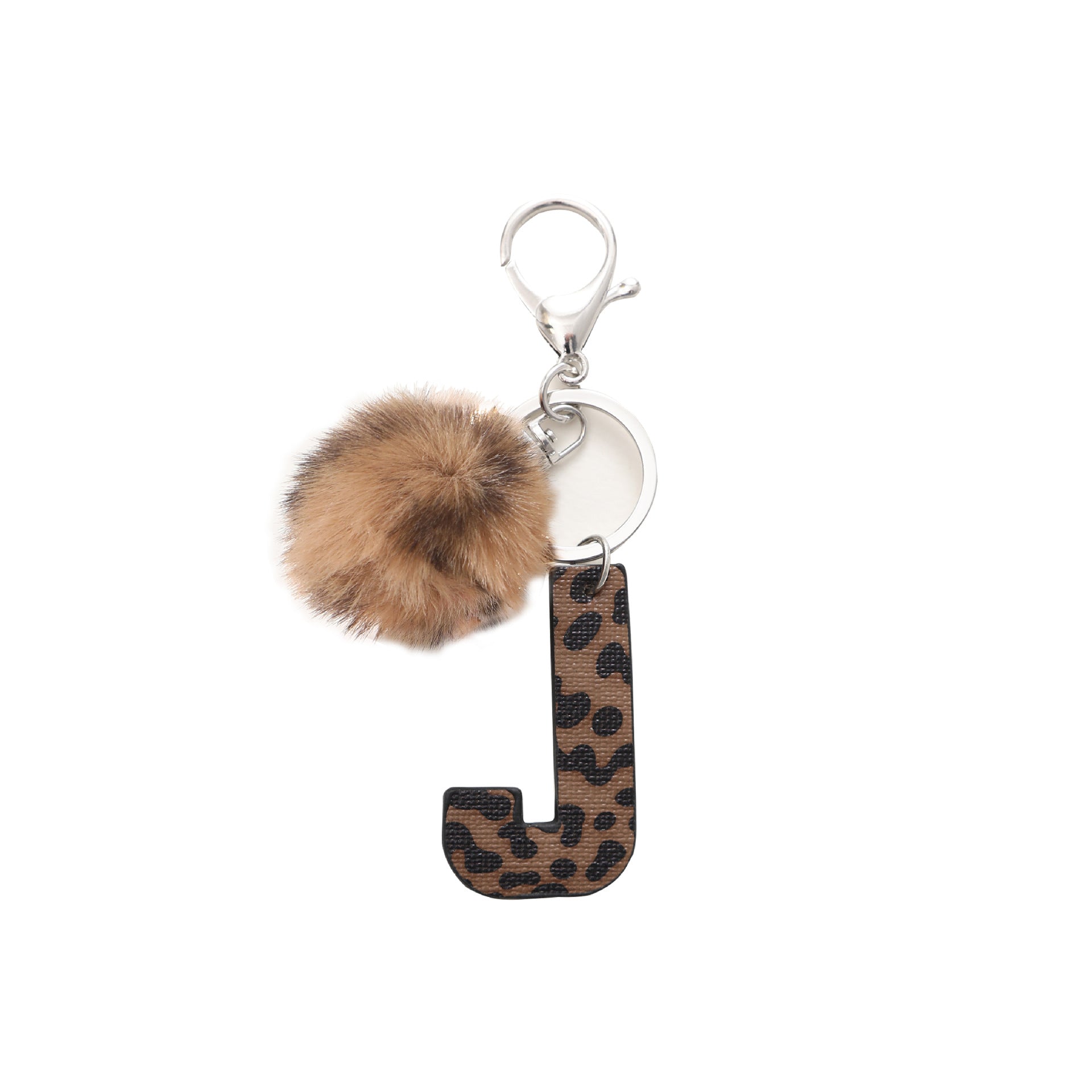 Wholesale Western Cowboy Leopard Leather Keychains