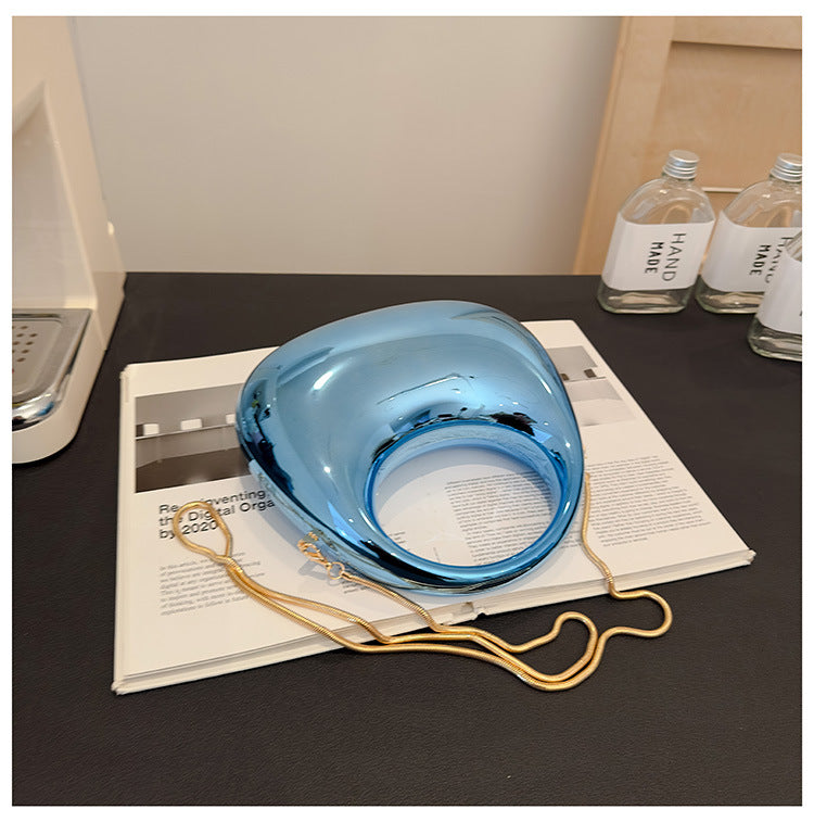 Wholesale Evening Bag Candy Color Chain Tote Bag