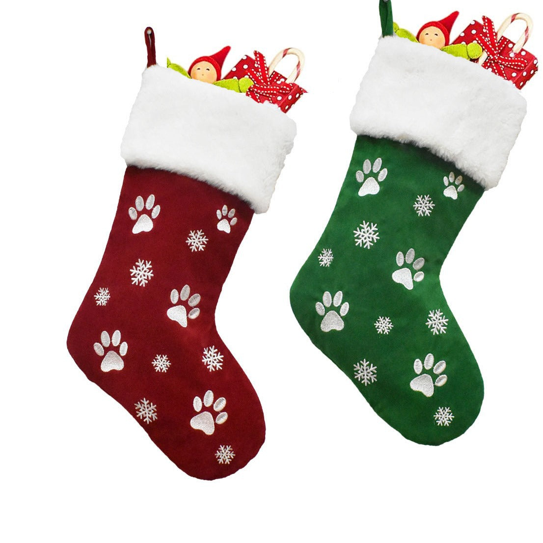 Wholesale Christmas Children's Gift Socks Gift Bag Decoration Pendant