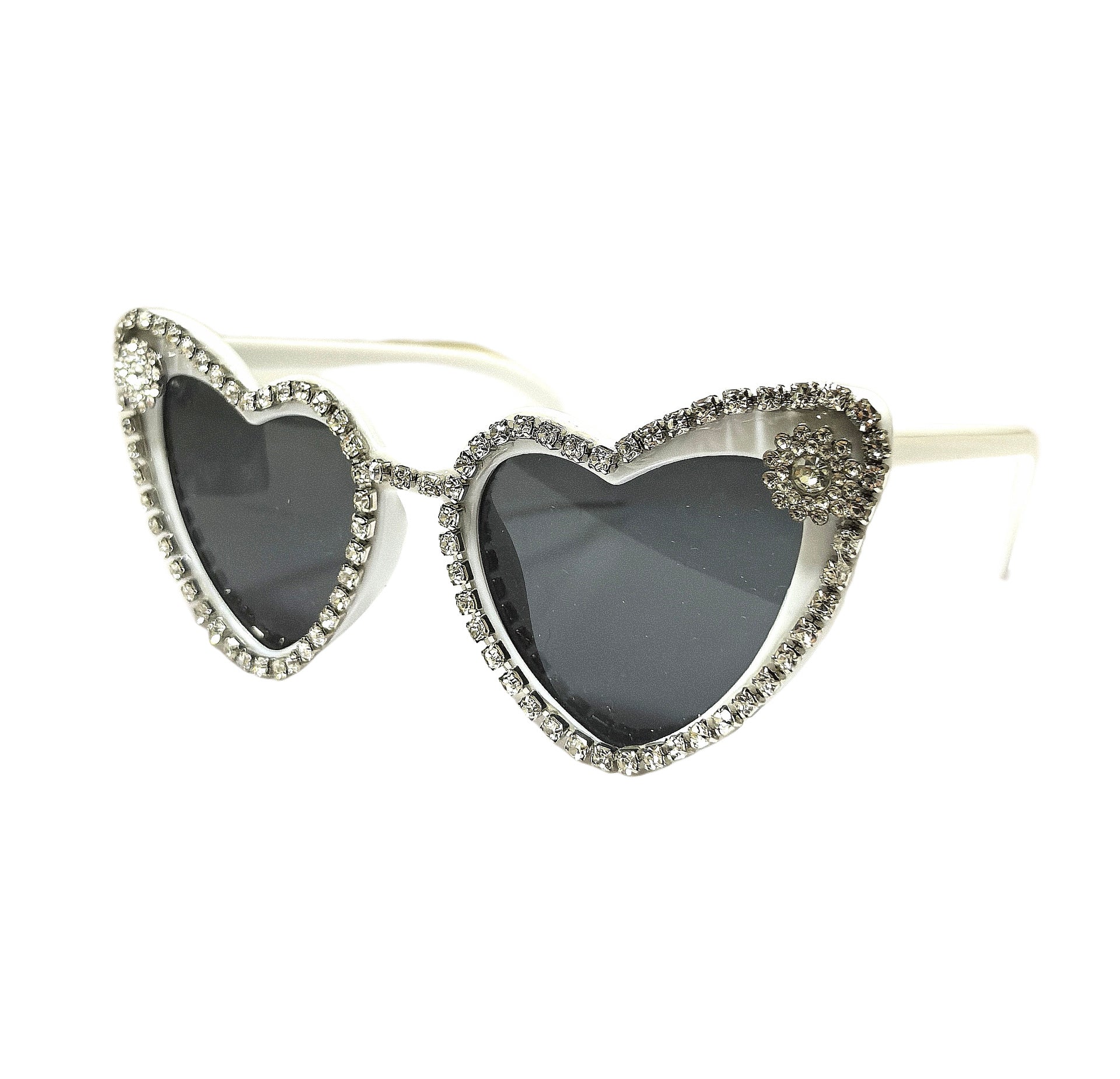 Wholesale  Peach Heart Sunglasses Wedding Heart Cat Eye Sunglasses