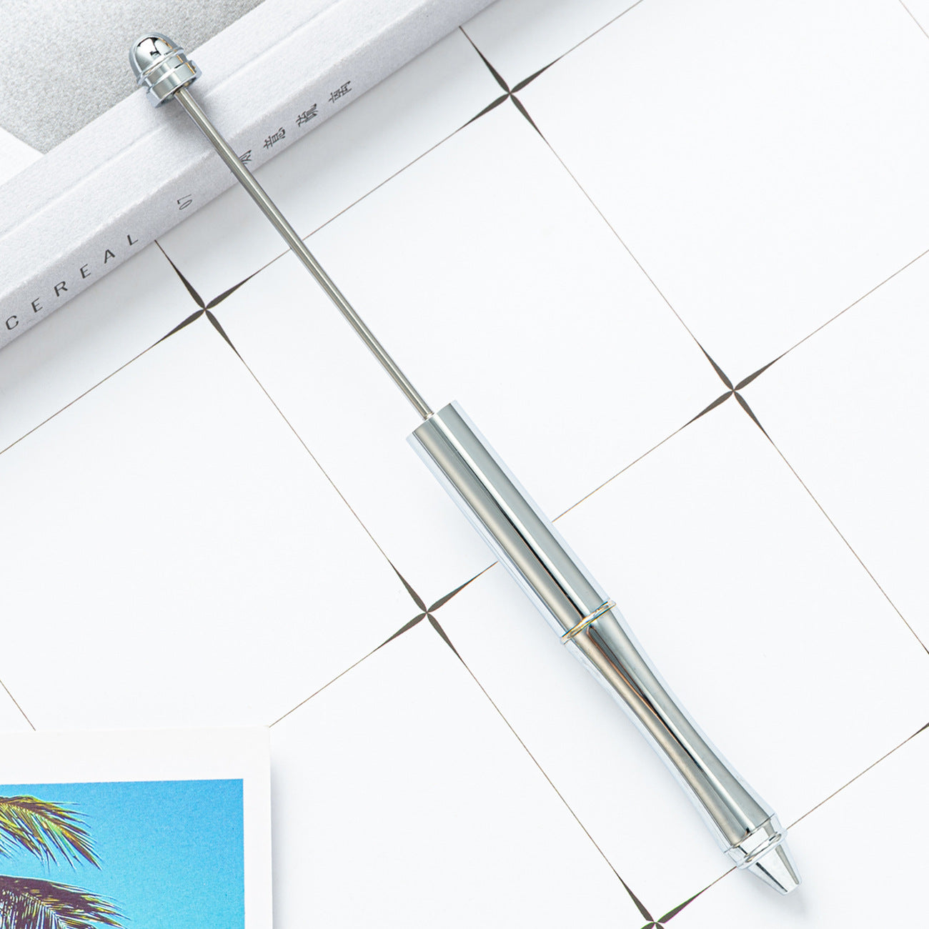 Wholesale Metal  DIY Beadable Pen Ballpoint Pen