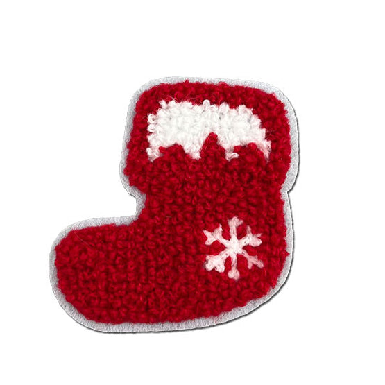 Wholesale Towel Embroidery Christmas Series Embroidered Cloth Patch