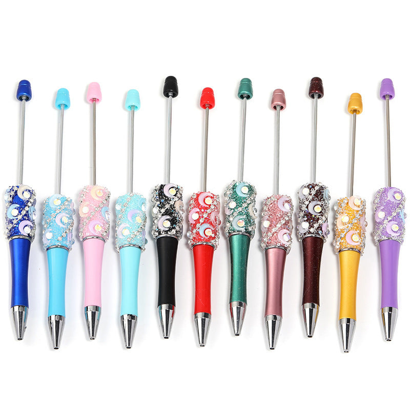 Wholesale 10pcs  Crescent beadable pens