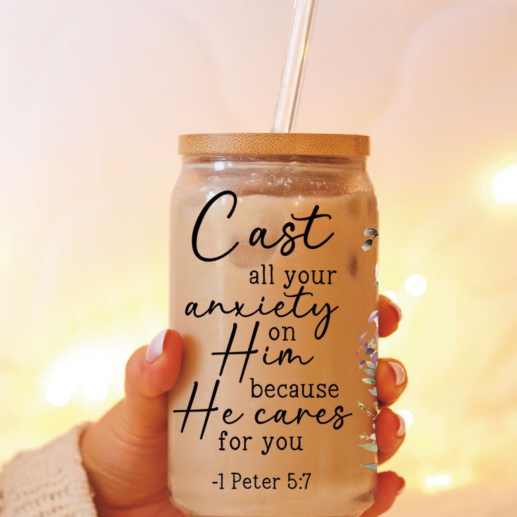 Wholesale Beautiful colorful flowers  16oz Cup UV DTF Wraps