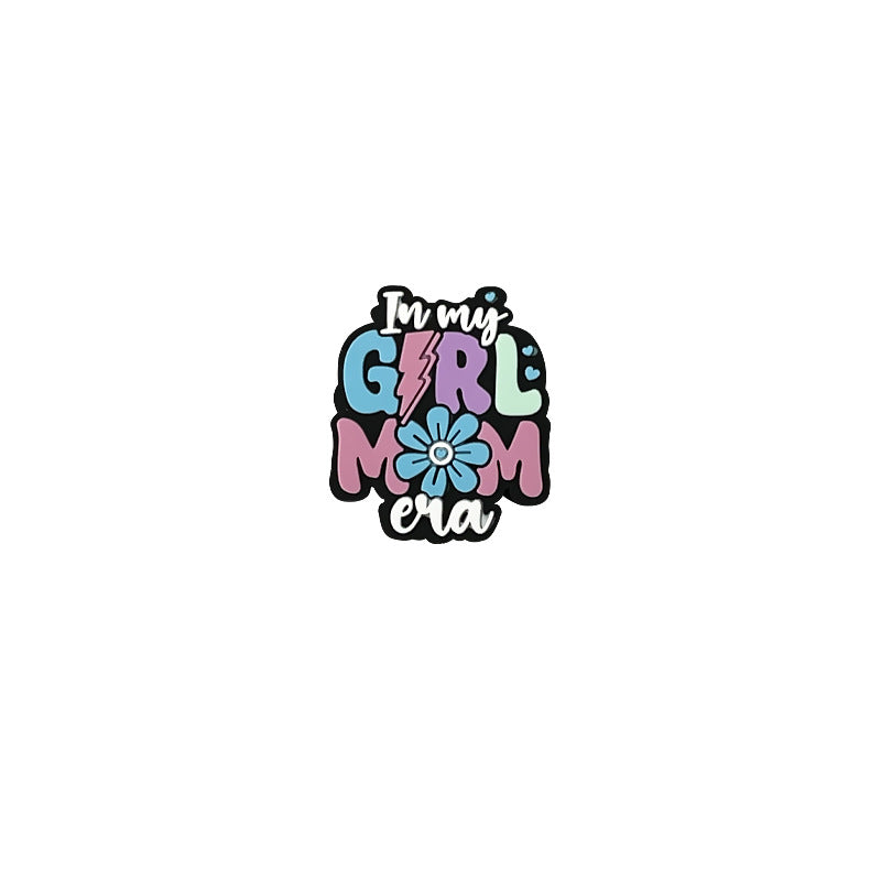 Wholesale 10pcs/pack Mother' s Day Epoxy Letter MOM Focus Beads DIY Beading