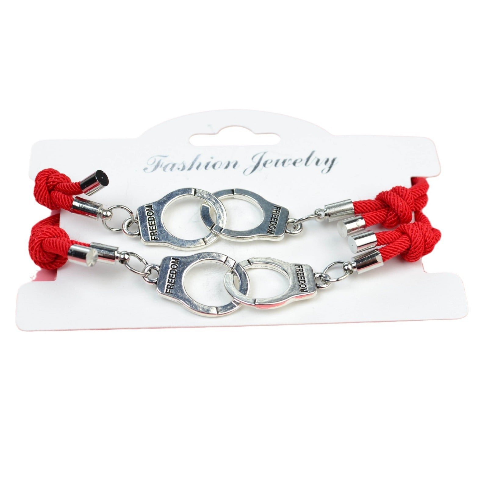 Wholesale Couple's Bracelets Alloy and Milanese Cord Bracelets