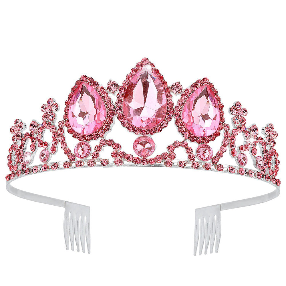Wholesale Children's Alloy Crown Hair Accessories