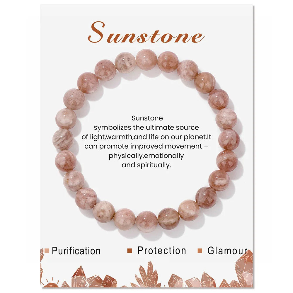 Wholesale Handmade Natural Stone Stretch Bracelet With 8Mm Green Chalcedony Quartz And Tiger Eye Beads Trendy Unisex Jewelry Accessory
