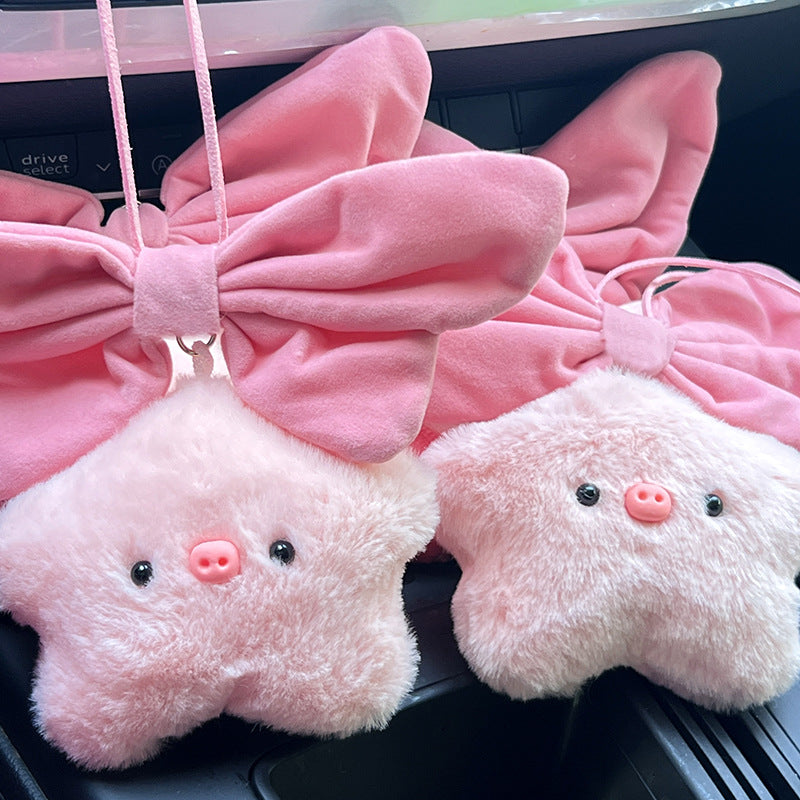 Wholesale Cute Star Doll Plush Ball Keychain