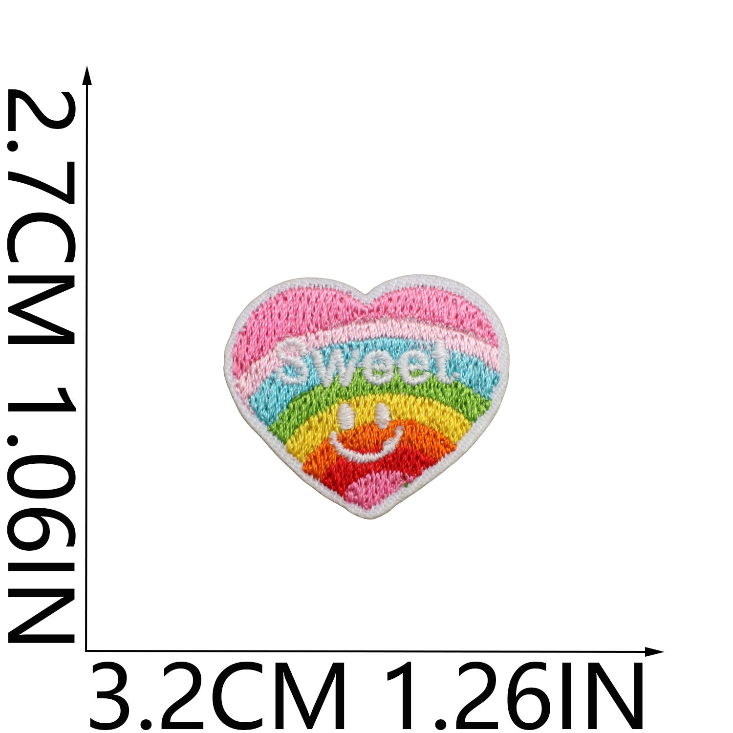 Wholesale Drink Cup Cow And Rice Ball Embroidered Iron On Patch Card Set For Clothing DIY Chic Accessory