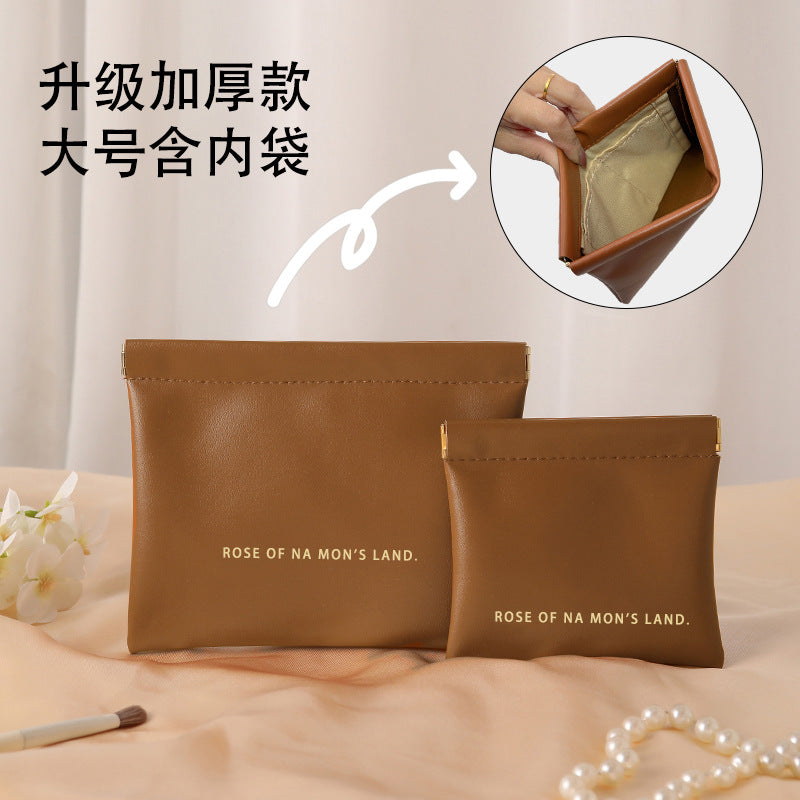 Wholesale Mini portable storage bag with automatic closure of shrapnel