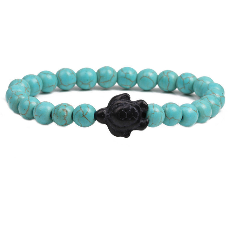 Wholesale Turtle Turquoise Beaded Bracelet