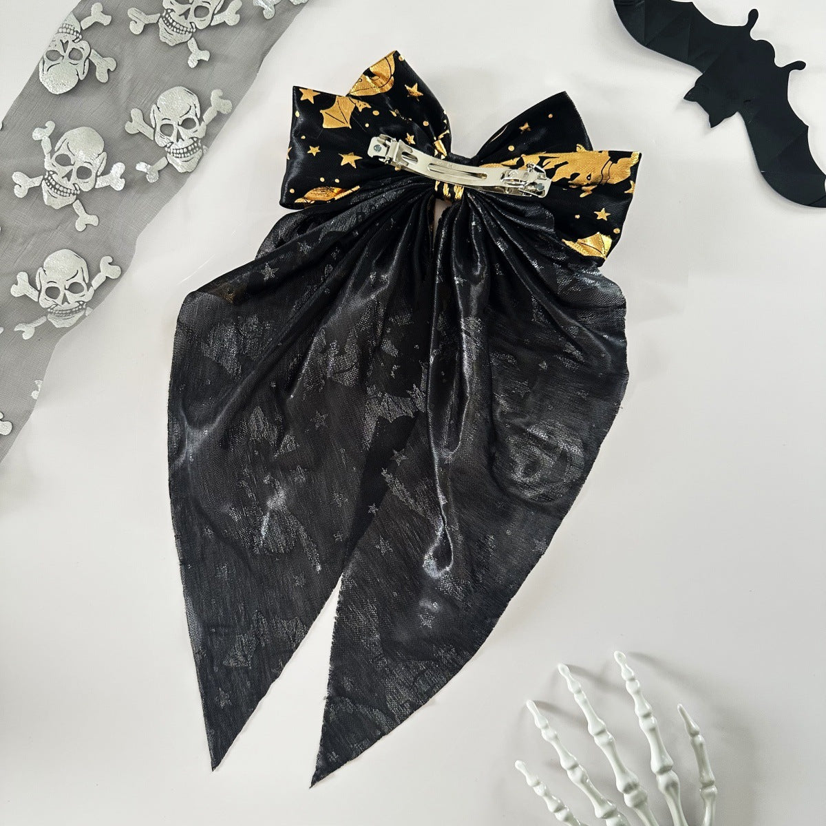 Wholesale  Bow Ribbon Spring Clip Hair Accessories