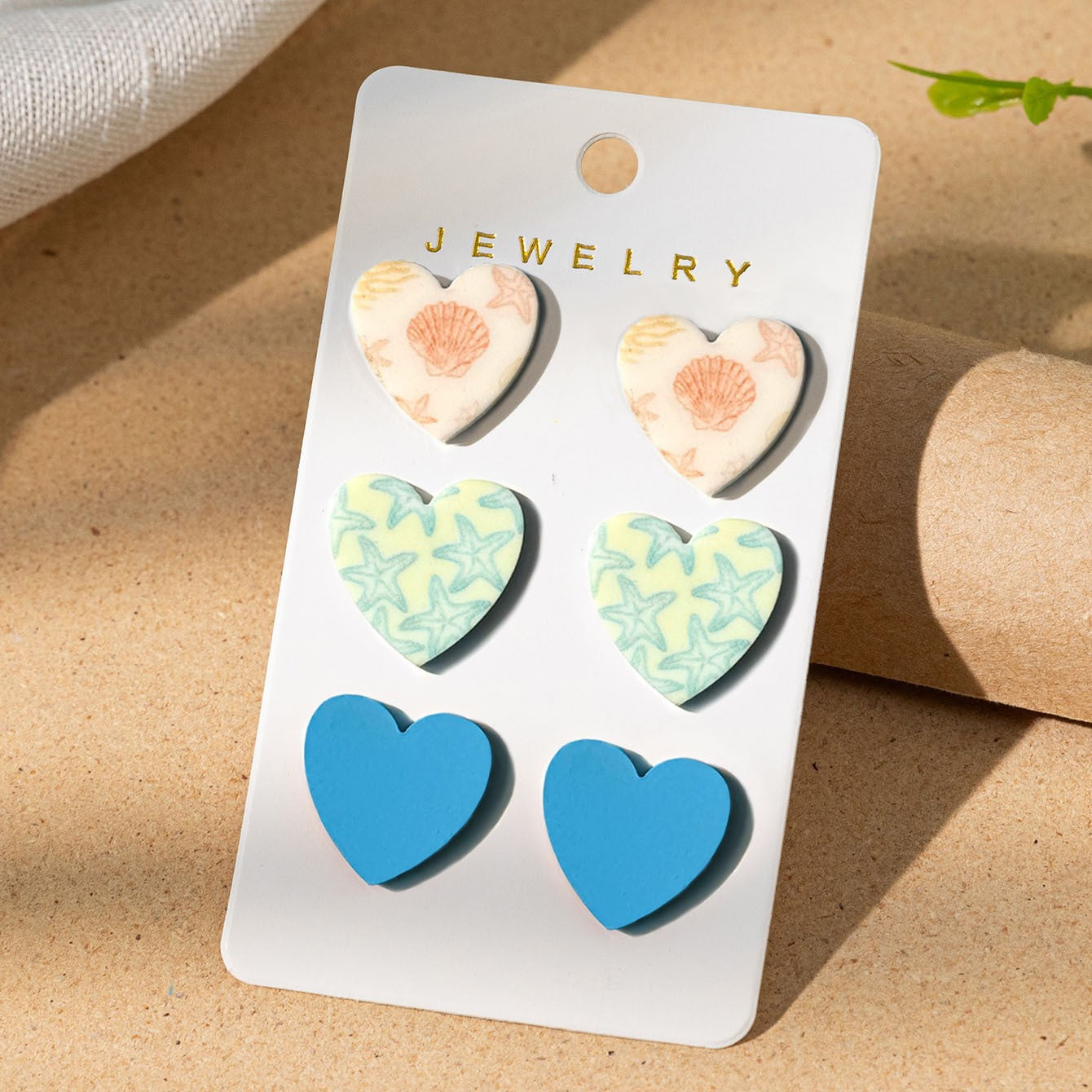 Wholesale design leopard acrylic earrings